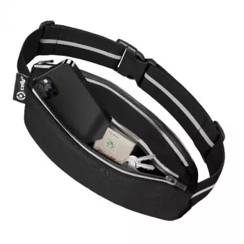 CELLY Universal Waterproof Run Belt Up to 6.9, Black