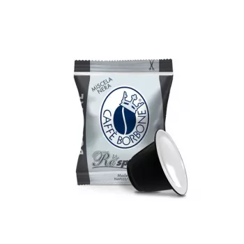 Caffè Borbone Respresso Miscela Nera Kavos Kapsulės 100 x 5g, skirta Nespresso OriginalLine