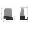 CAME KRX Montavimo laikiklis (806LA-0040) – Sieninis laikiklis blykstiniam švyturiui