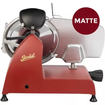Berkel Red Line RL 250 Red Matte pjaustyklė - 250 mm ašmenys, 190 W, elektrinė