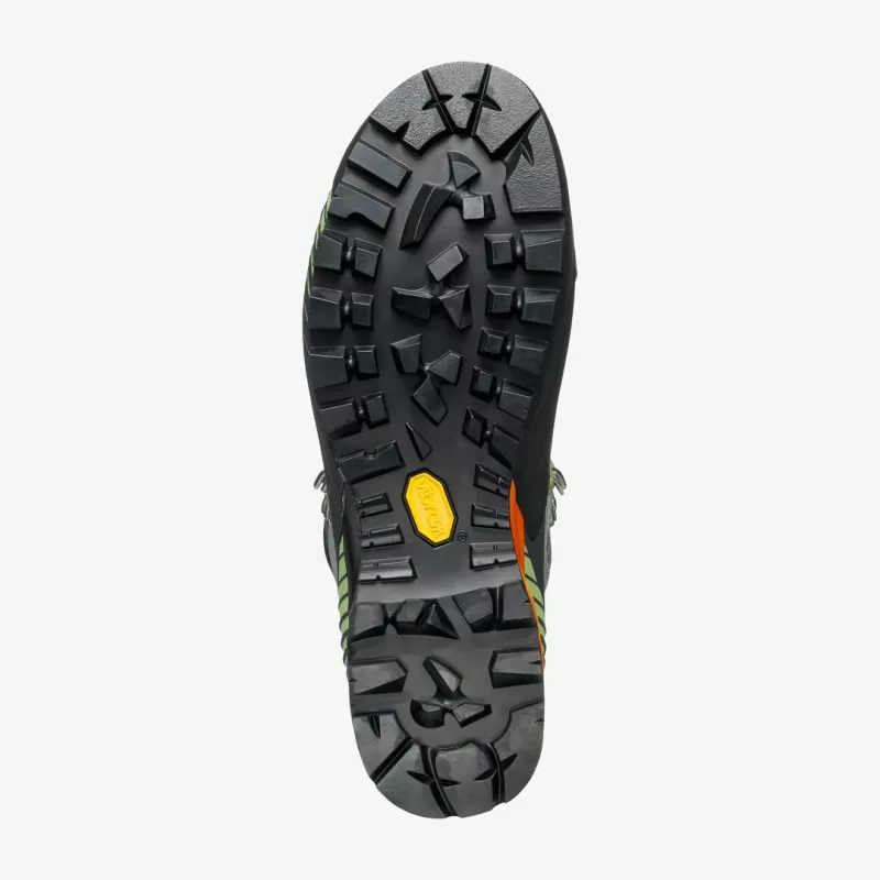 Scarpa Ribelle Lite HD Mountaineering Boots - Iron Gray/Lime - Size 47 EU