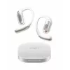 Shokz OpenFit Pro White - Atviros ausinės „True Wireless“ su DirectPitch technologija, Bluetooth 5.3, IP54, 28h baterija