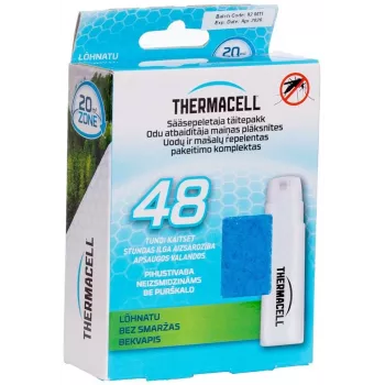 Thermacell Mosquito Destroyer Filler 48H papildymo rinkinys (12 plokštelių + 4 kasetės)