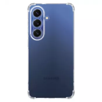 Tactical nugarėlės dangtelis TPU Plyo Galaxy S26 permatomas