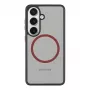Tactical Back Cover MagForce Hyperstealth 2.0, Samsung Galaxy S26, Juoda/Raudona