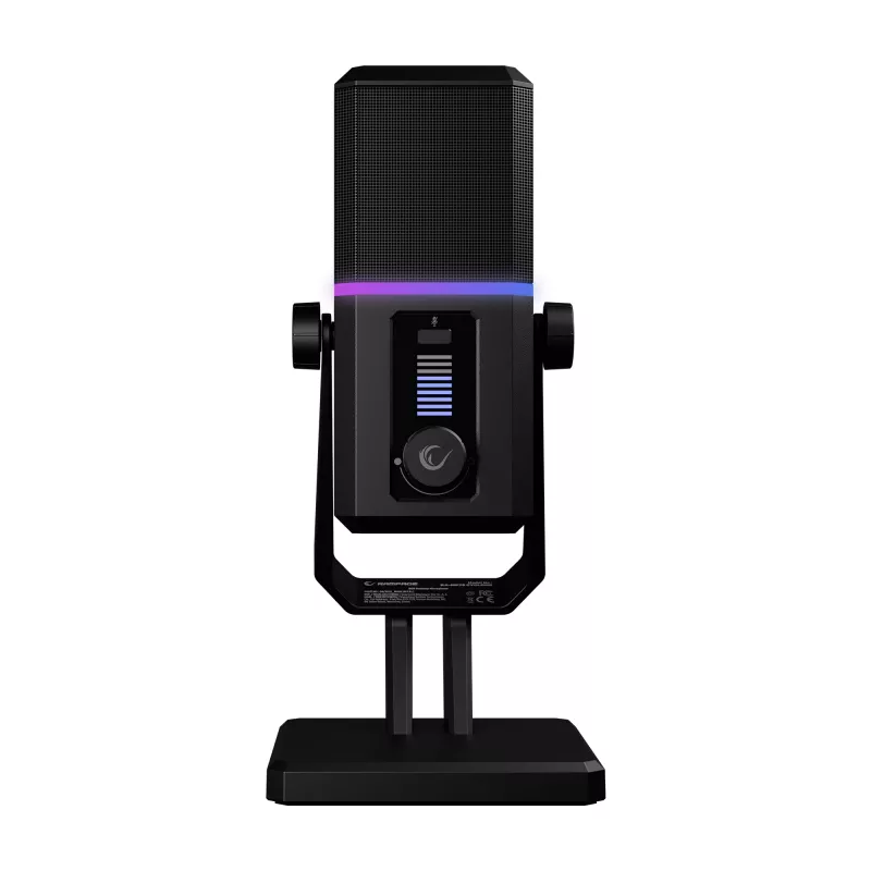 Rampage Cyclone Gaming Microphone RGB USB-C Black