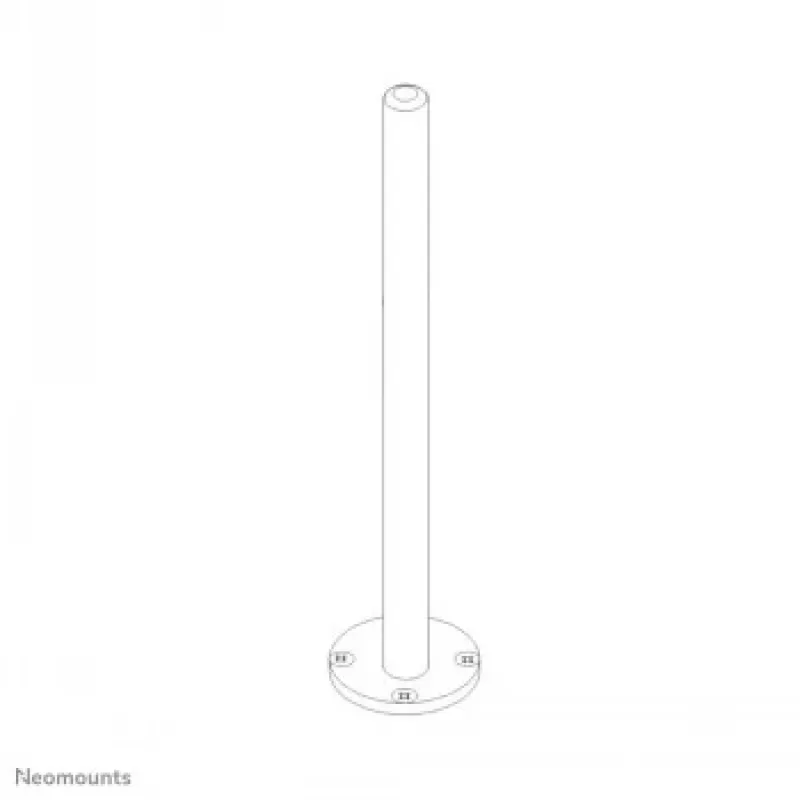 NewStar 100 cm stulpas FPMA-D910/920/930/1010/1020/1030 - sidabrinis