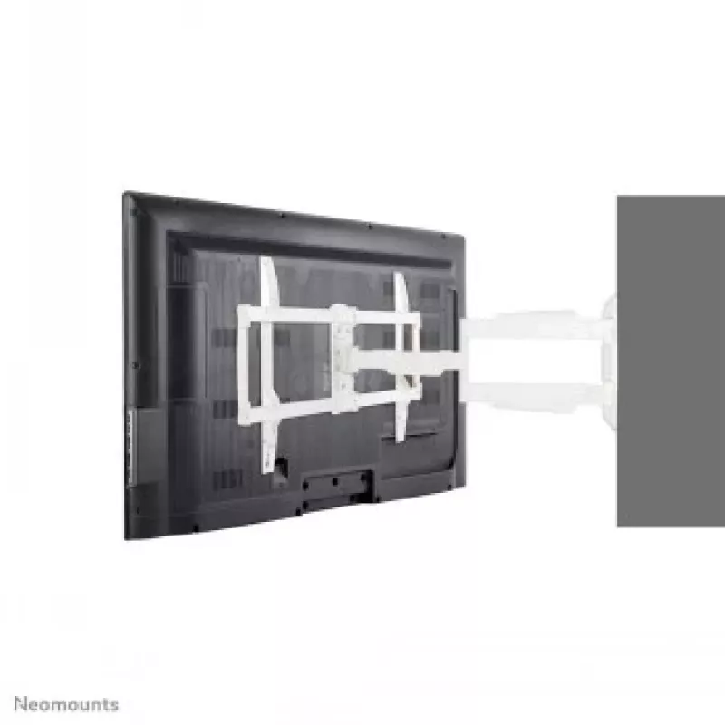 NEOMOUNTS NM-W460WHITE Sieninis TV Laikiklis (Pakreipiamas ir Sukiojamas) 32-65 colių TV, 35 kg Talpa, Juodas