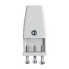Neomounts stalo spaustuvas NS-GLSPROTECT serijai - 8-25 mm stalo storis - 2 vnt., baltas