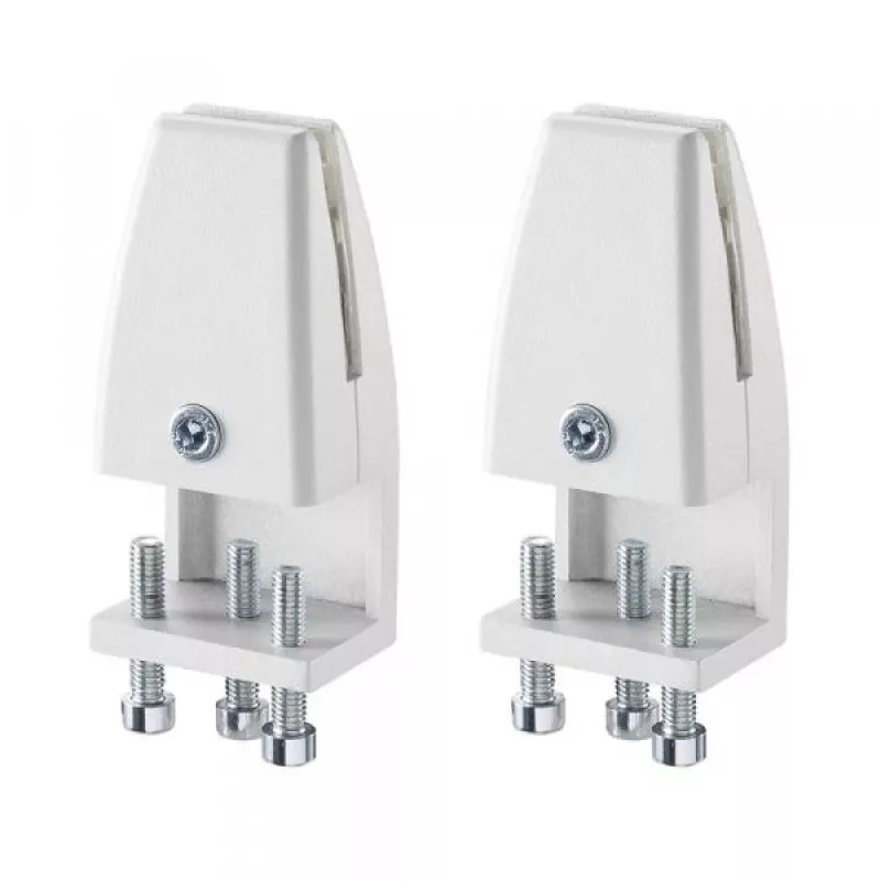 Neomounts stalo spaustuvas NS-GLSPROTECT serijai - 8-25 mm stalo storis - 2 vnt., baltas