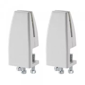 Neomounts stalo spaustuvas NS-GLSPROTECT serijai - 8-25 mm stalo storis - 2 vnt., baltas