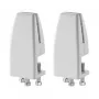 Neomounts stalo spaustuvas NS-GLSPROTECT serijai - 8-25 mm stalo storis - 2 vnt., baltas