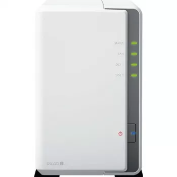 Synology DS223j RED 16TB (2x 8TB) 2-Bay NAS Desktop
