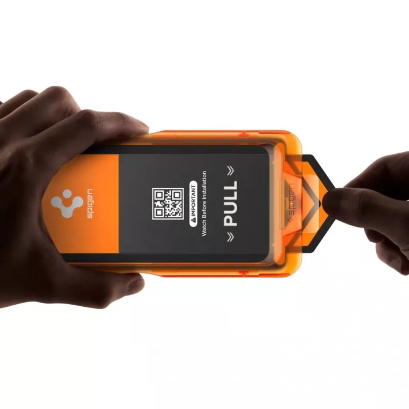 Spigen Glas.tR AlignMaster Slim 3 vnt. Grūdinto stiklo ekrano apsauga, skirta Apple iPhone 17