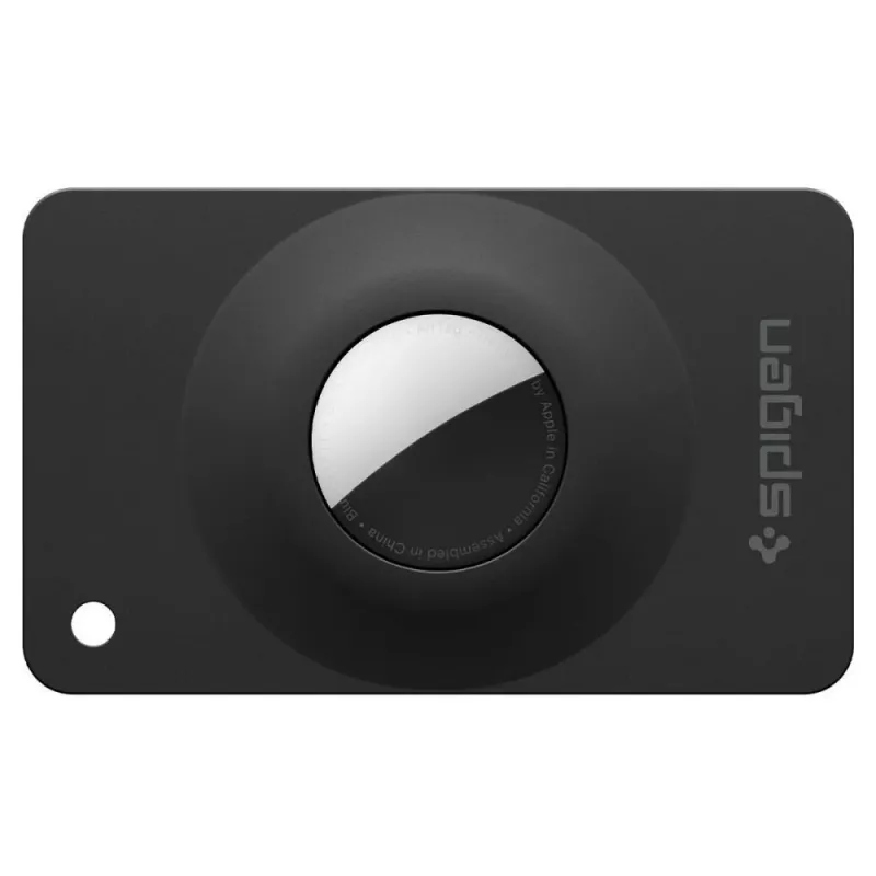 Spigen AirFit 2 2-Pack Apple AirTag 1/2 Juoda