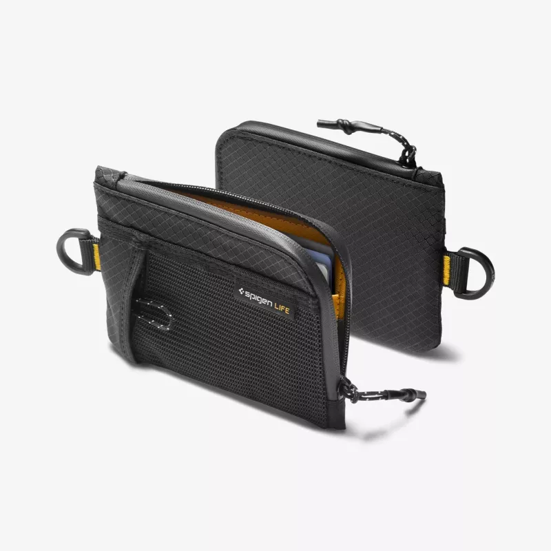 SPIGEN LF300 Soft RFID Card Holder Black