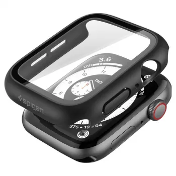 Spigen Thin Fit 360 Apple Watch 4 / 5 / 6 / SE 1 / 2 / 3 (44 mm) Black