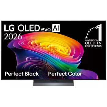 LG OLED55C61LA 4K OLED TV 55 colių lenktas išmanusis televizorius su webOS 3.0, HDR Pro, Harman/Kardon garsu, Magic Remote