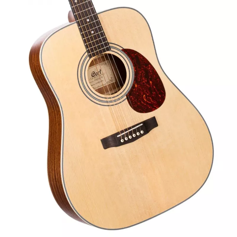 Cort Earth 70 OP akustinė gitara - natūrali atviro porų apdaila