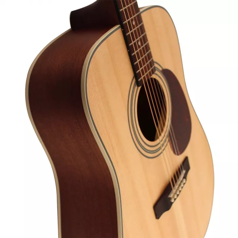 Cort Earth 70 OP akustinė gitara - natūrali atviro porų apdaila
