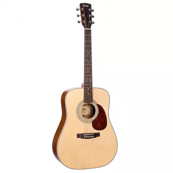 Cort Earth 70 OP akustinė gitara - natūrali atviro porų apdaila