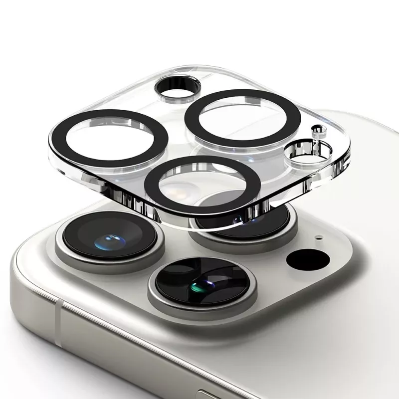 Kameros apsauga Ringke Camera Protector 2 vnt. rinkinys, skirta iPhone 16 Pro / 16 Pro Max, skaidri