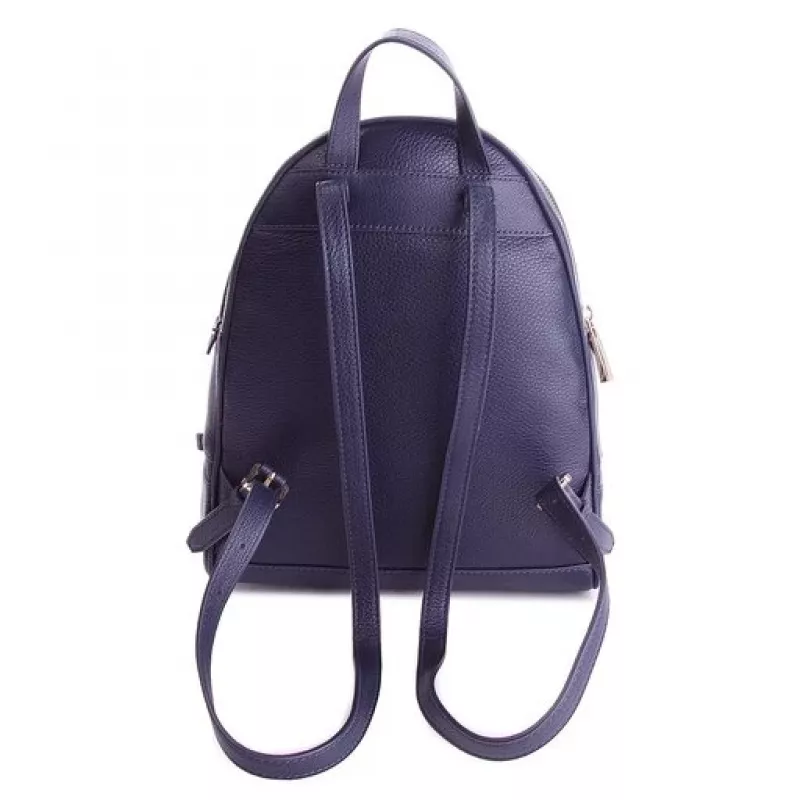 Michael Kors Rhea Kuprinė Tamsiai Mėlyna Saffiano Oda Moterims 27x26x14 cm