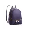 Michael Kors Rhea Kuprinė Tamsiai Mėlyna Saffiano Oda Moterims 27x26x14 cm