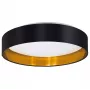 LED LENSER PLAFOND LED MASERLO 38cm lubinis šviestuvas Juodas/Auksas 99539