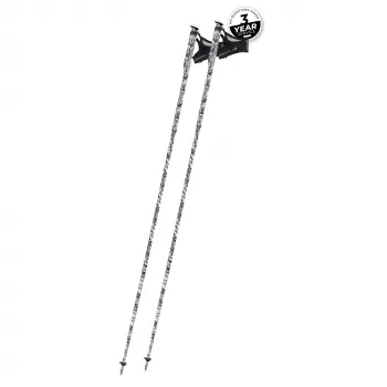 Komperdell Erlkönig FXP sudedamos bėgimo lazdos, 120 cm, 3 dalių ypač lengvas anglies pluoštas 14 mm, savaime išsiskleidžianti FXP sistema, Trail Pro Tape rankena
