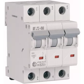 EATON HN-B20/3 Miniatiūrinis automatinis jungiklis B 20A 3P 3M 6KA