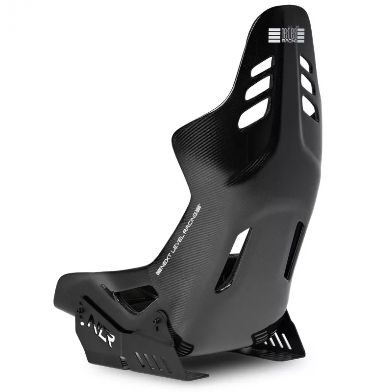 Next Level Racing ES3 Elite Sim Racing Sėdynė, Full Carbon Fibre Edition, Juoda