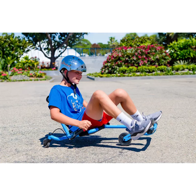 EzyRoller Spinner Pro X Green 360° Foot-Powered Go Kart for Ages 10+