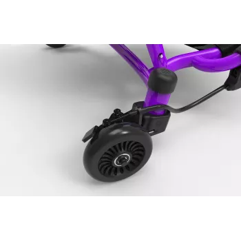 „EzyRoller Drifter X“ pėdomis varomas dreifinis go-kartas vaikams nuo 4 iki 14 metų, violetinis