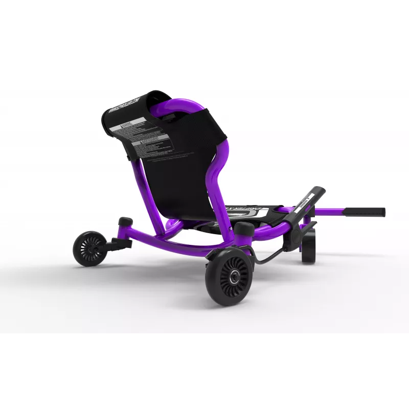 „EzyRoller Drifter X“ pėdomis varomas dreifinis go-kartas vaikams nuo 4 iki 14 metų, violetinis