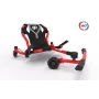 EzyRoller Spinner X Ride-On Go Kart - Leg Powered with 360° Swivel - Red