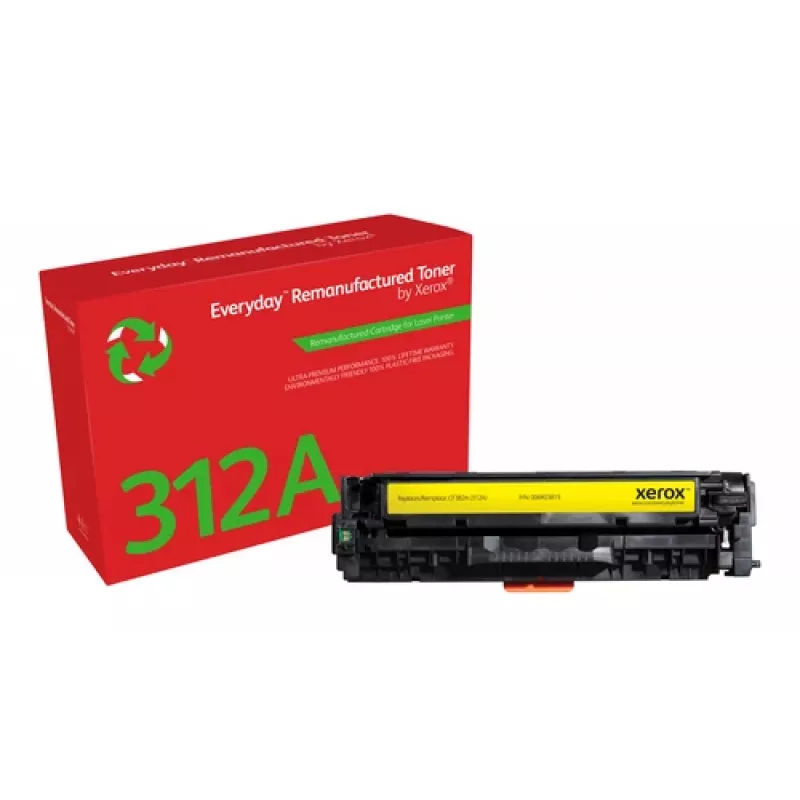 Xerox Everyday Toner Cartridge Yellow HP 312A Compatible 2,700 Pages