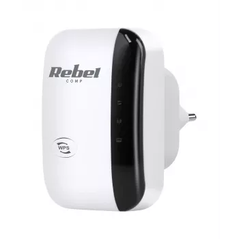 Rebel Wi-Fi Signal Amplifier KOM1030 White
