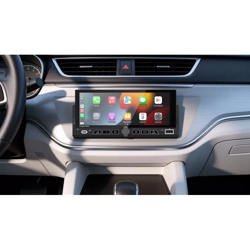 KRUGER & MATZ KM2017 1DIN automagnetola su Apple CarPlay ir Android Auto