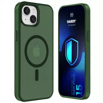 3MK PROTECTION Apple iPhone 15 - 3mk Hardy Hazy MagCase Green