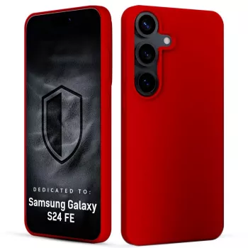 3MK PROTECTION Samsung Galaxy S24 FE - 3mk Hardy Mellow Case Red