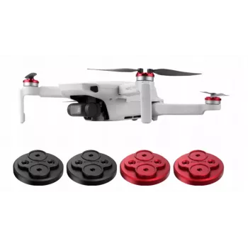 SUNNYLIFE Motor Protective Covers for DJI Mavic Mini 2 / Mini SE (4-Pack) - Black