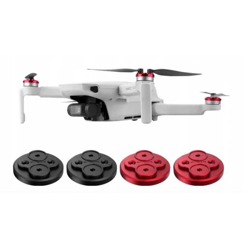 SUNNYLIFE Motor Protective Covers for DJI Mavic Mini 2 / Mini SE (4-Pack) - Black