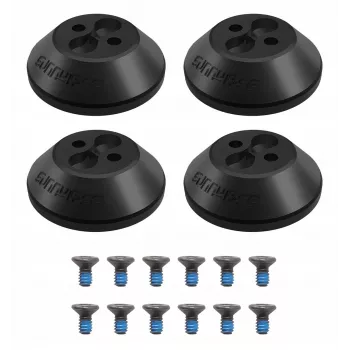 SUNNYLIFE 4x Motor Protective Covers for DJI Avata 2 Drone - Silicone Dustproof Scratch-resistant Anti-collision - Black