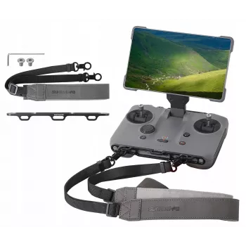 SUNNYLIFE Kaklo/Peties Diržo Laikiklis DJI RC Pro 2 Pultui – Juodas