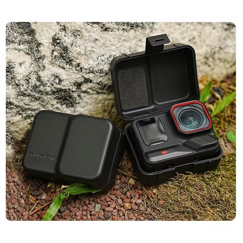 SUNNYLIFE Hard Case, skirta Insta360 Ace Pro 2, Ace, Ace Pro - juoda