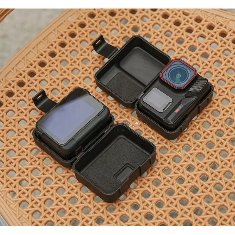 SUNNYLIFE Hard Case, skirta Insta360 Ace Pro 2, Ace, Ace Pro - juoda