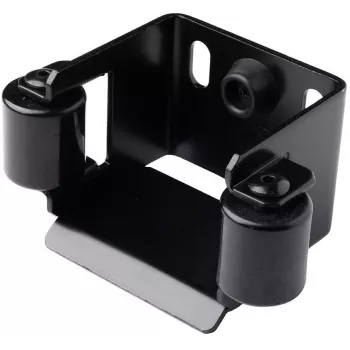 PSG Sliding Gate Approach Bracket 80x80mm Black RAL 9005 60.019.9005