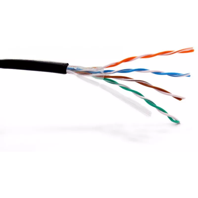 GETFORT PREMIUM Cat.5e U/UTP Outdoor UV-Resistant Solid Bulk Cable 500m Juoda