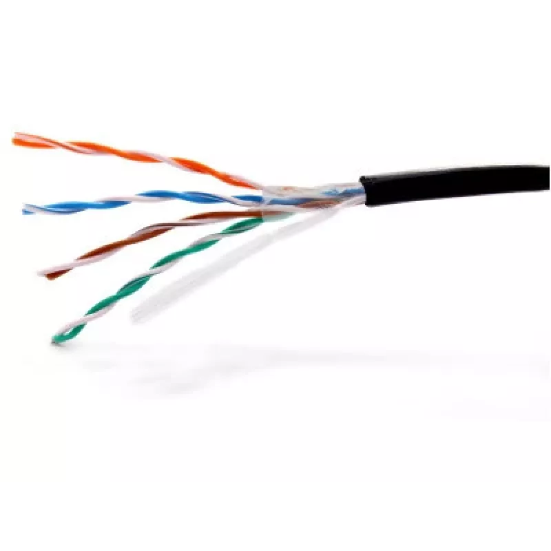 GETFORT Premium Cat.5e U/UTP UV Dry Core Outdoor Cable 305m Juodas
